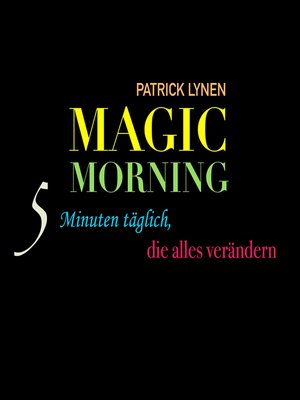 cover image of Magic Morning